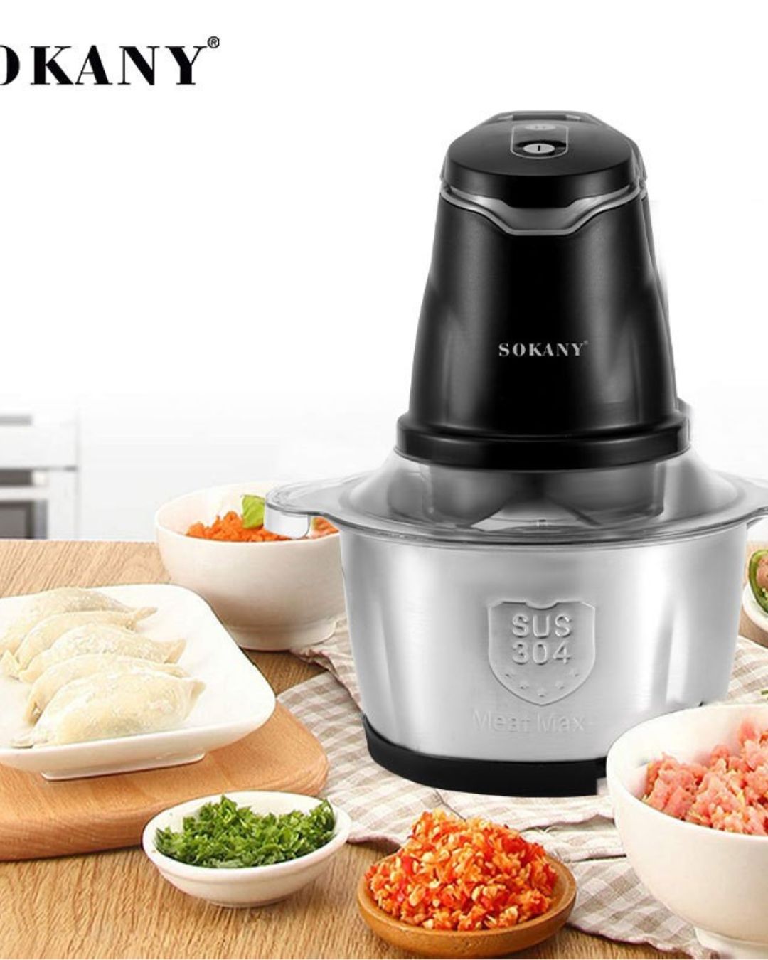 TRITURADOR SOKANY ALUMINIO 2.0L
