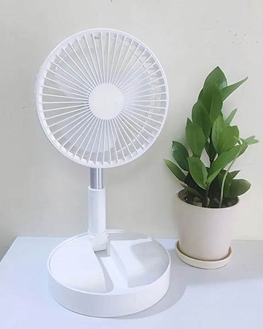 ABANICO RECARGABLE  4 EN 1 Y EXTENSIBLE ULTIMAS UNIDADES