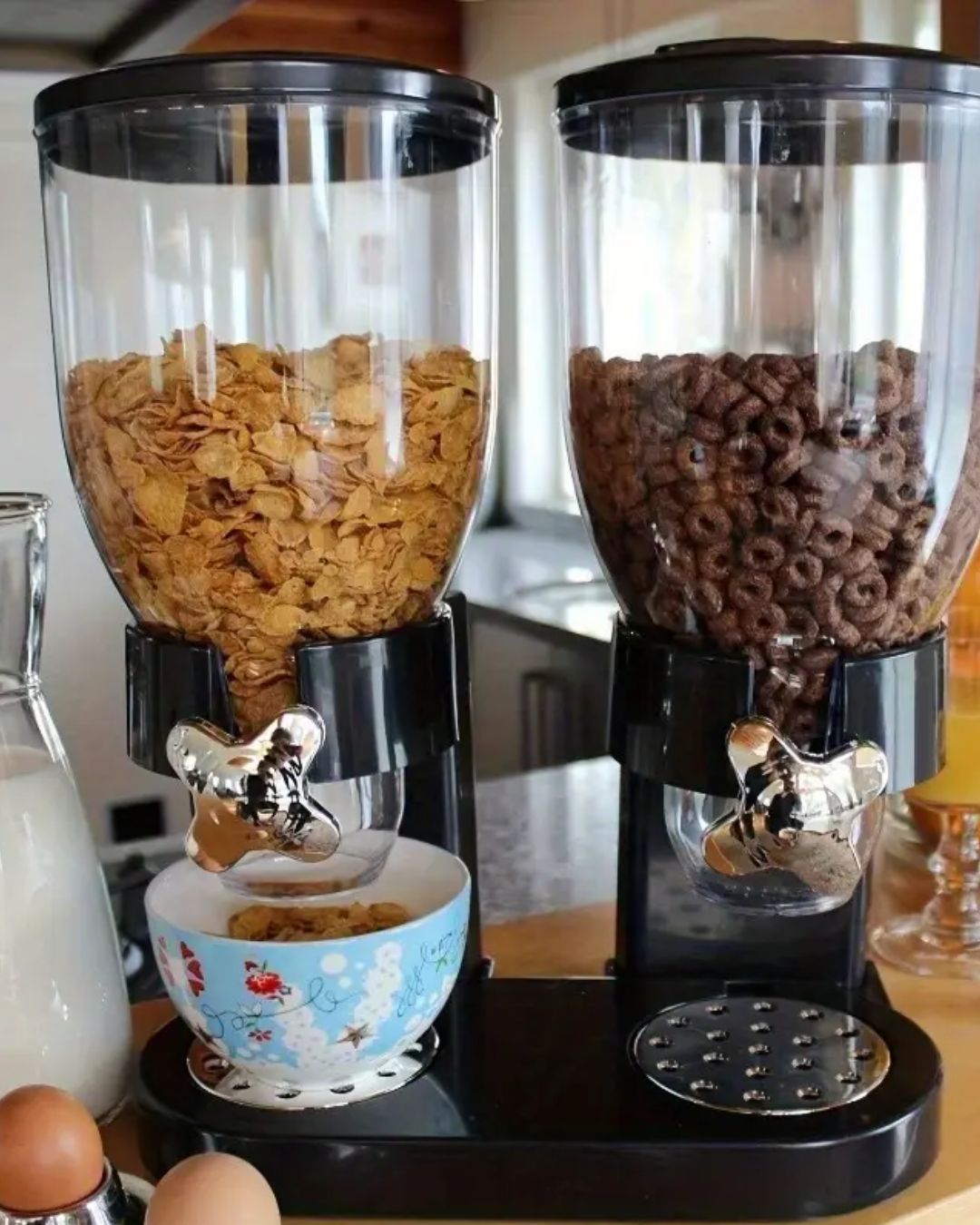 DISPENSADOR DE CEREALES 2L + ENVASE HERMETICO GRATIS
