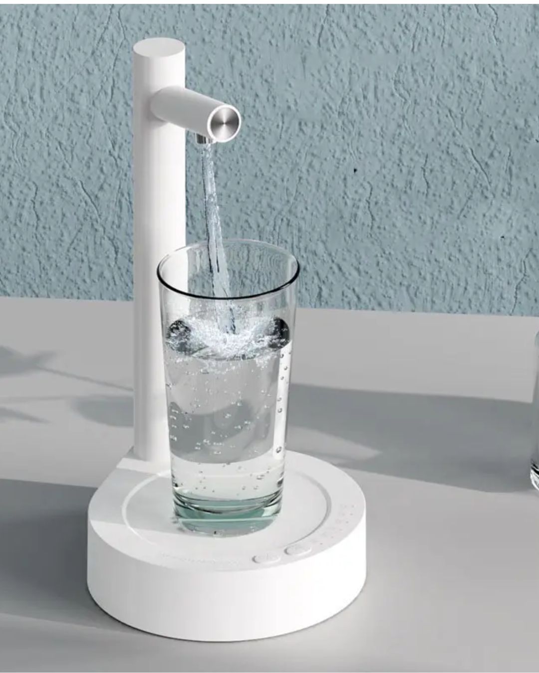 DISPENSADOR DE AGUA CON BASE (BLANCO)