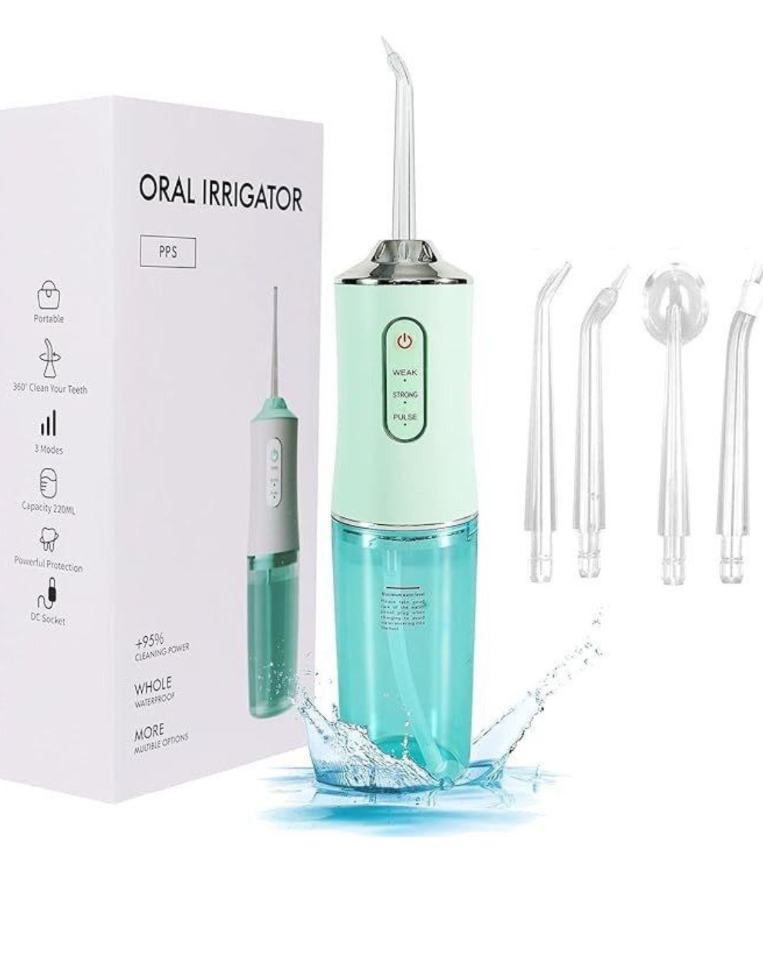 IRRIGADOR DENTAL ELECTRICO PORTATIL