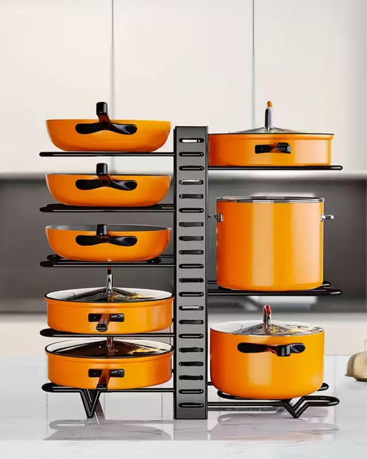 ESTANTE ORGANIZADOR DE OLLAS Y TAPAS