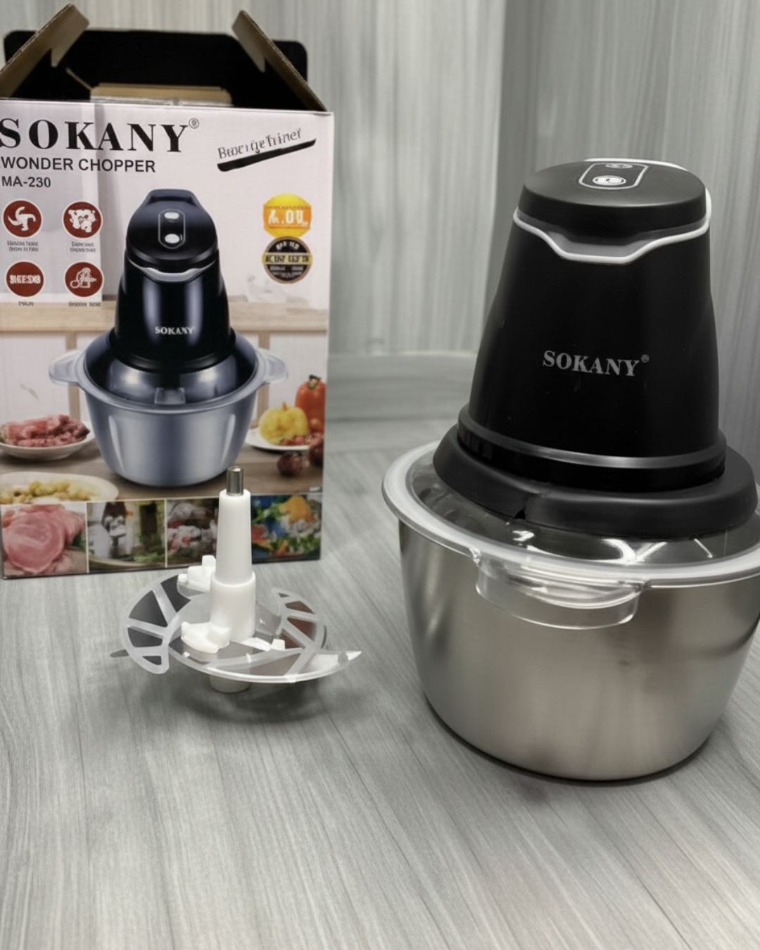 TRITURADOR SOKANY ALUMINIO 2.0L