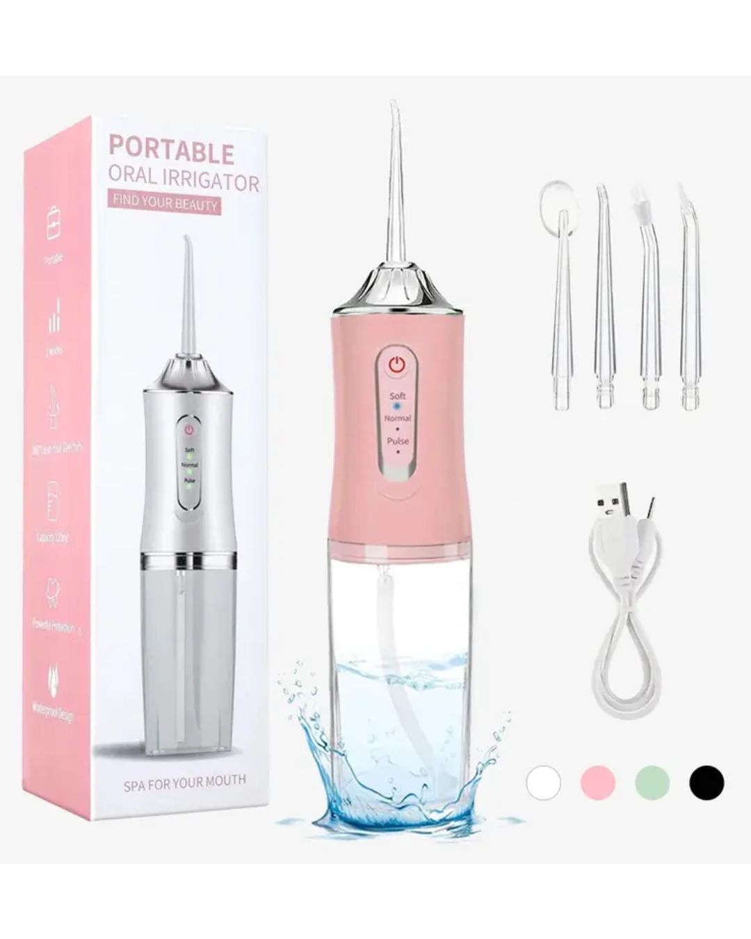 IRRIGADOR DENTAL ELECTRICO PORTATIL
