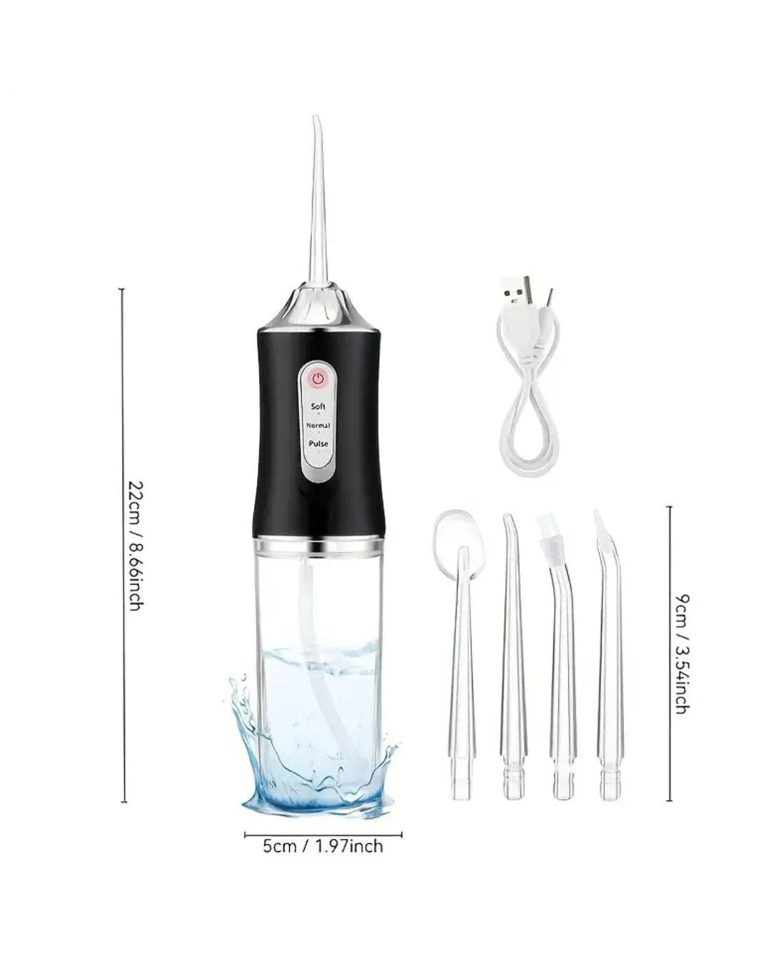 IRRIGADOR DENTAL ELECTRICO PORTATIL