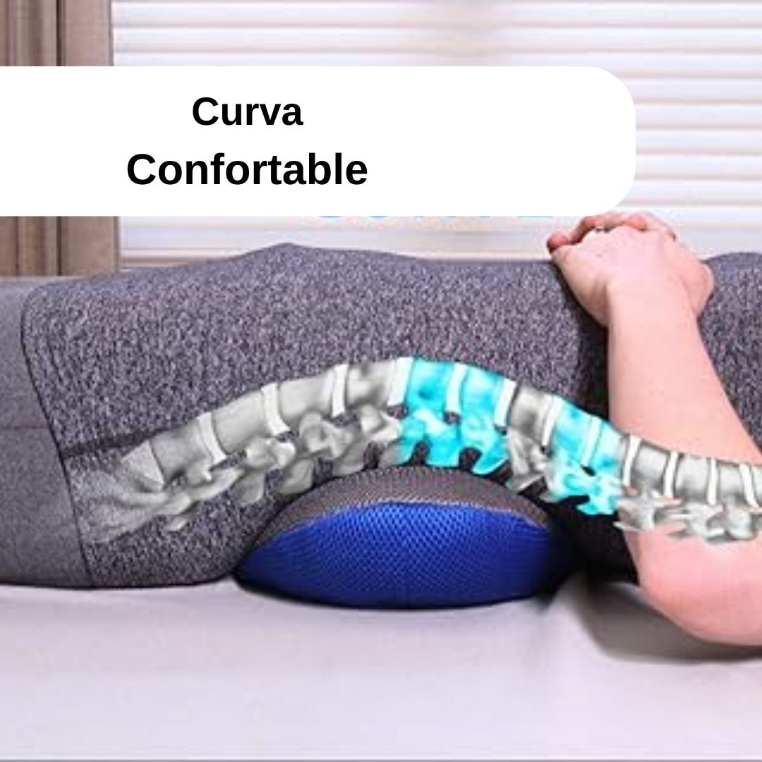 ALMOHADA DE APOYO LUMBAR 3D – DESCANSA SIN DOLOR