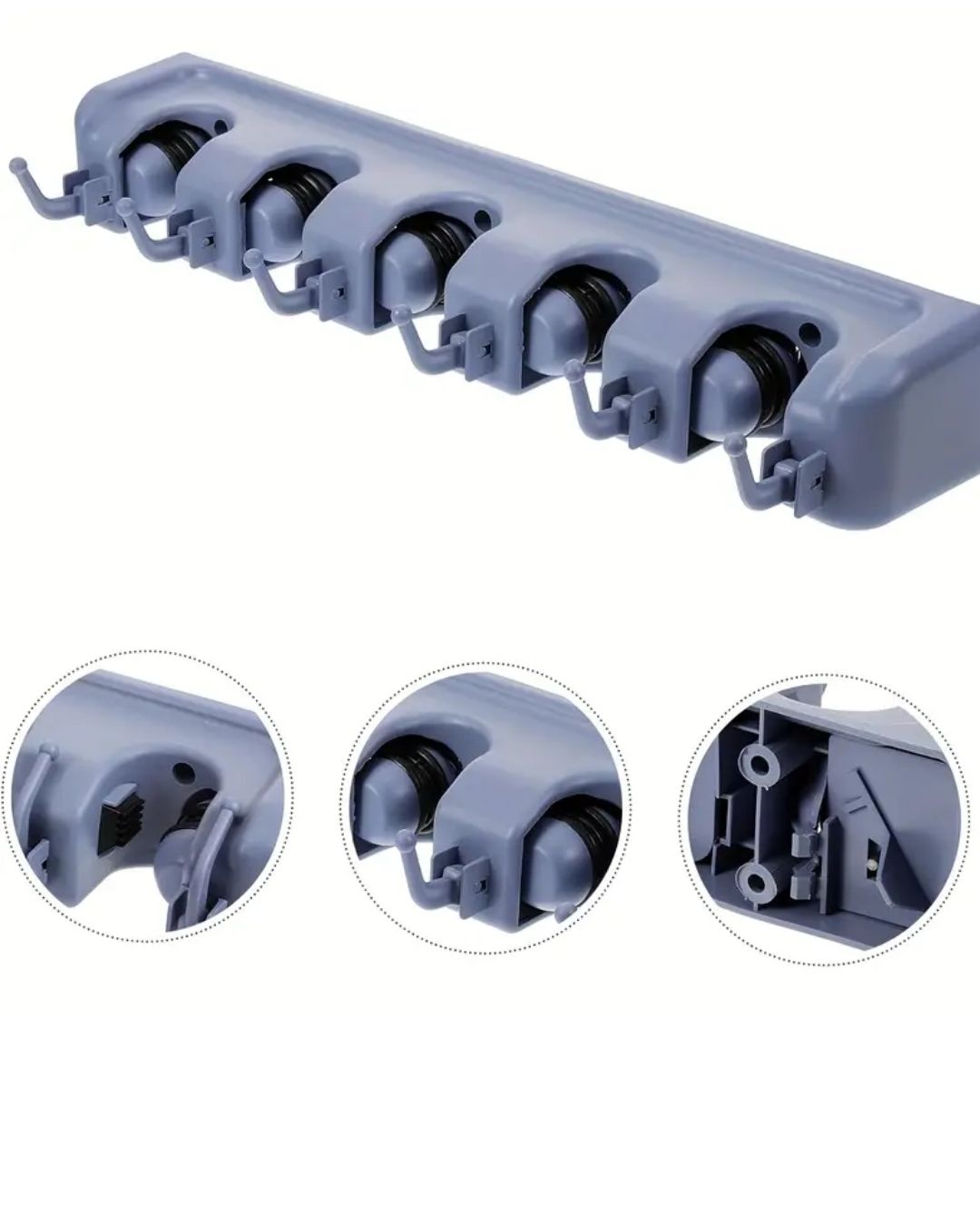 SOPORTE DE PARED PARA ESCOBAS
