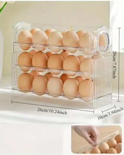 ORGANIZADOR HUEVOS TRANSPARENTE