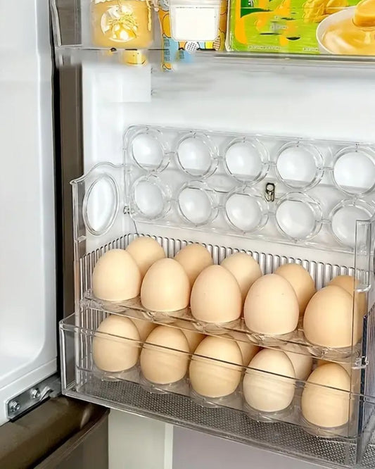 ORGANIZADOR HUEVOS TRANSPARENTE