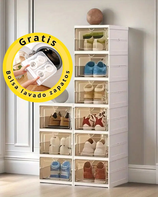 ORGANIZADOR DE ZAPATOS 6 NIVELES + ¡Bolsa de Lavado GRATIS!