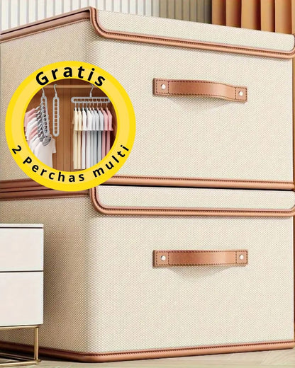 COMBO 2 UND ORGANIZADOR MED CON TAPA + 2 Perchas GRATIS