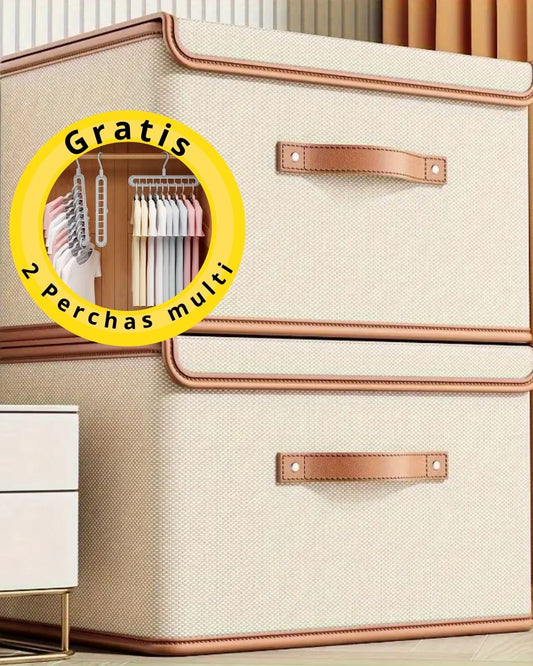 COMBO 2 UND ORGANIZADOR MED CON TAPA + 2 Perchas GRATIS